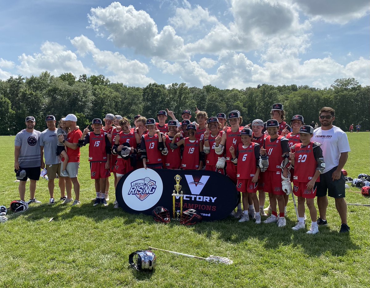 tmn2026's tweet photo. 6/27/21 Team MN 2026 is your 2021 Liberty Rising Champion!🥍 https://t.co/SIP0ciDqPs