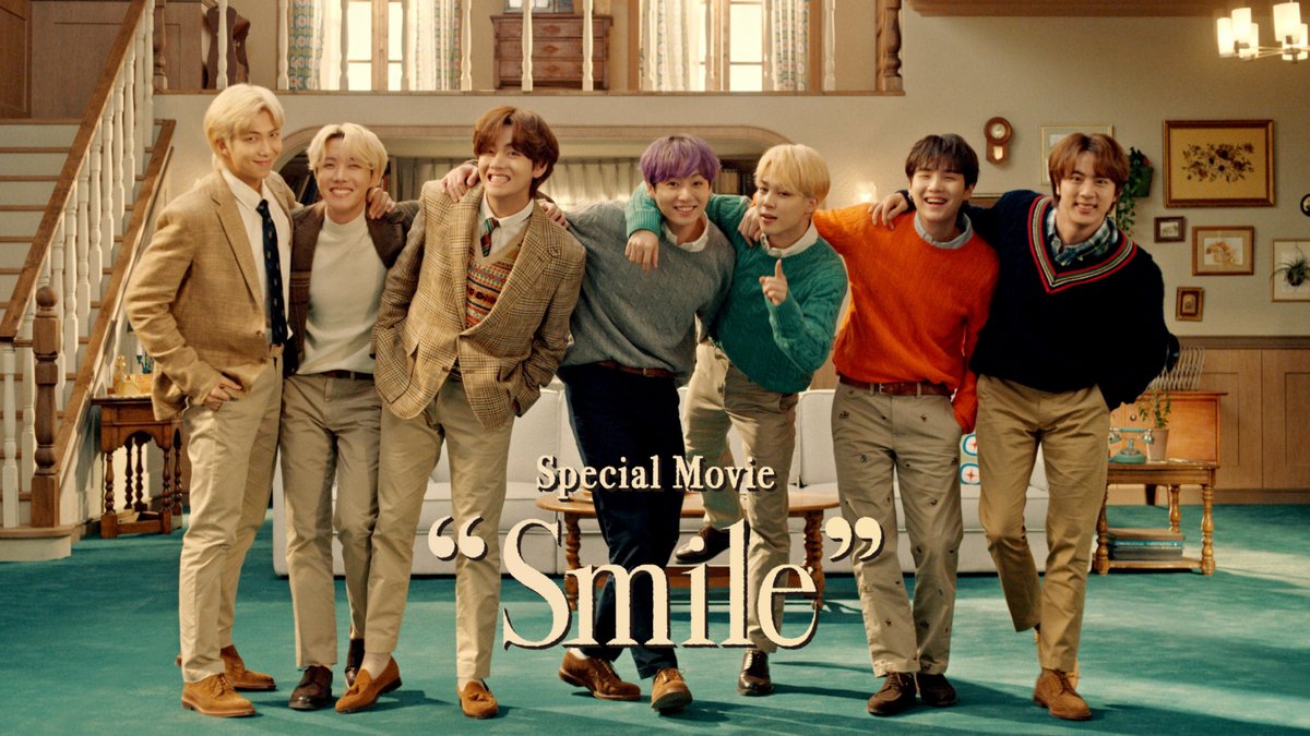 XYLITOL×BTS Smile Special Movie🎬公開♪ 約2分の特別編集版です🎁 限定配信スタート🌈 🔗youtu.be/0IQr6w6cmY4 #LOTTE #XYLITOL #smile2smile #BTS_Butter