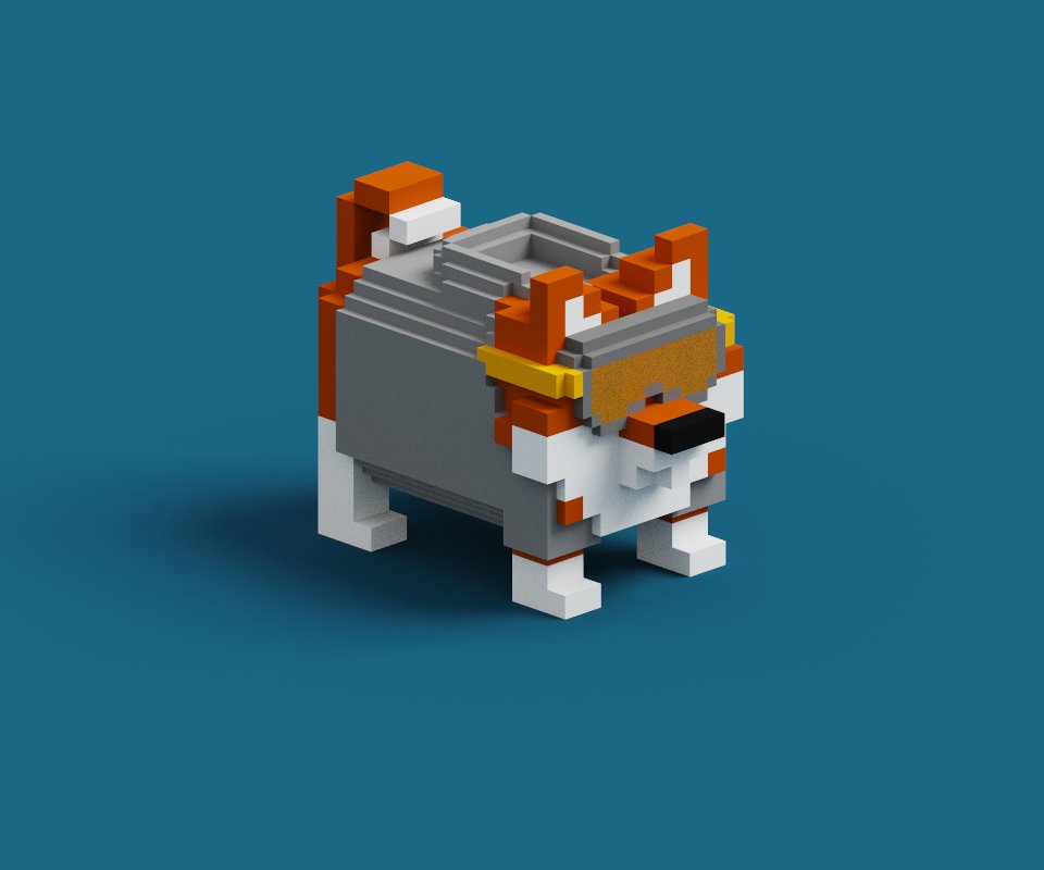 Thank you <a href="/VoxHoundz/">VoxHoundz</a>  for the Doge to add to the collection, love the goggles.

Go mint yours now on their site!