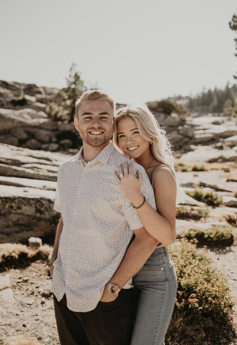 carsoncaughey's tweet photo. fairytales really do exist🤍💍 https://t.co/2m3IOT7L86