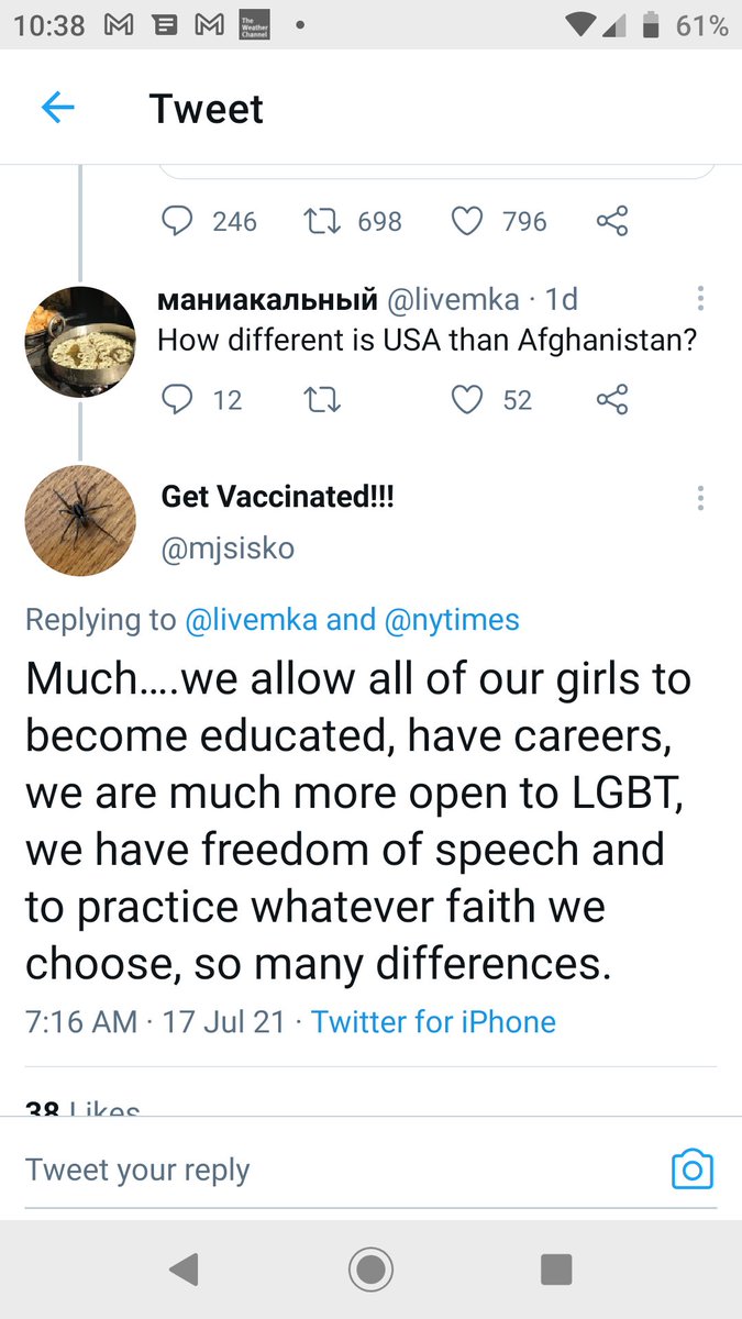 SB35958631's tweet image. Slightly unrelated, but here&apos;s an American saying that women are allowed to have careers in America. Yes, if you&apos;re a citizen. If you&apos;re on #H4EAD , you&apos;re not. You&apos;re not even treated like a person. Gender equality in America is a sham for immigrant women #USCISMadeMeQuitMyJob