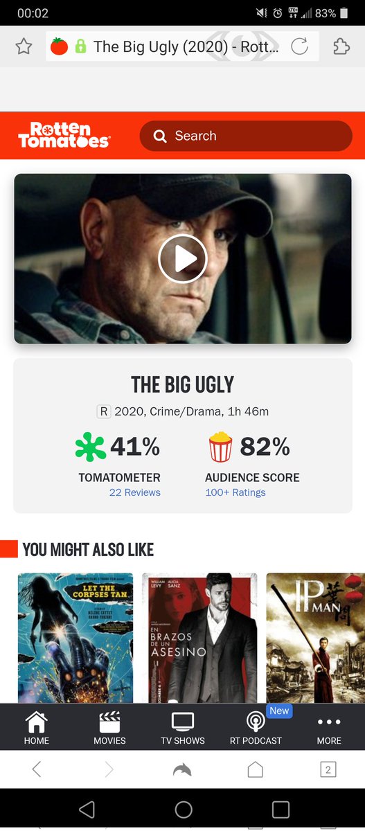<a href="/TheBigUglyMovie/">The Big Ugly</a> clearly the audience is right