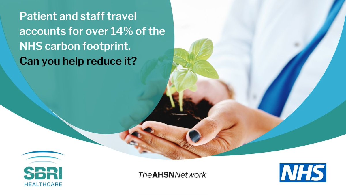 sbrihealthcare's tweet photo. Could your innovative emission reducing solution help @GreenerNHS? Apply for funding as part of Competition 18 in collaboration with @AHSNNetwork, funded by @NHSEngland. https://t.co/aPPKYV44xR #SMEs #NetZeroBritain #NetZeroNHS @AACinnovation https://t.co/cQJYWMO2Kh