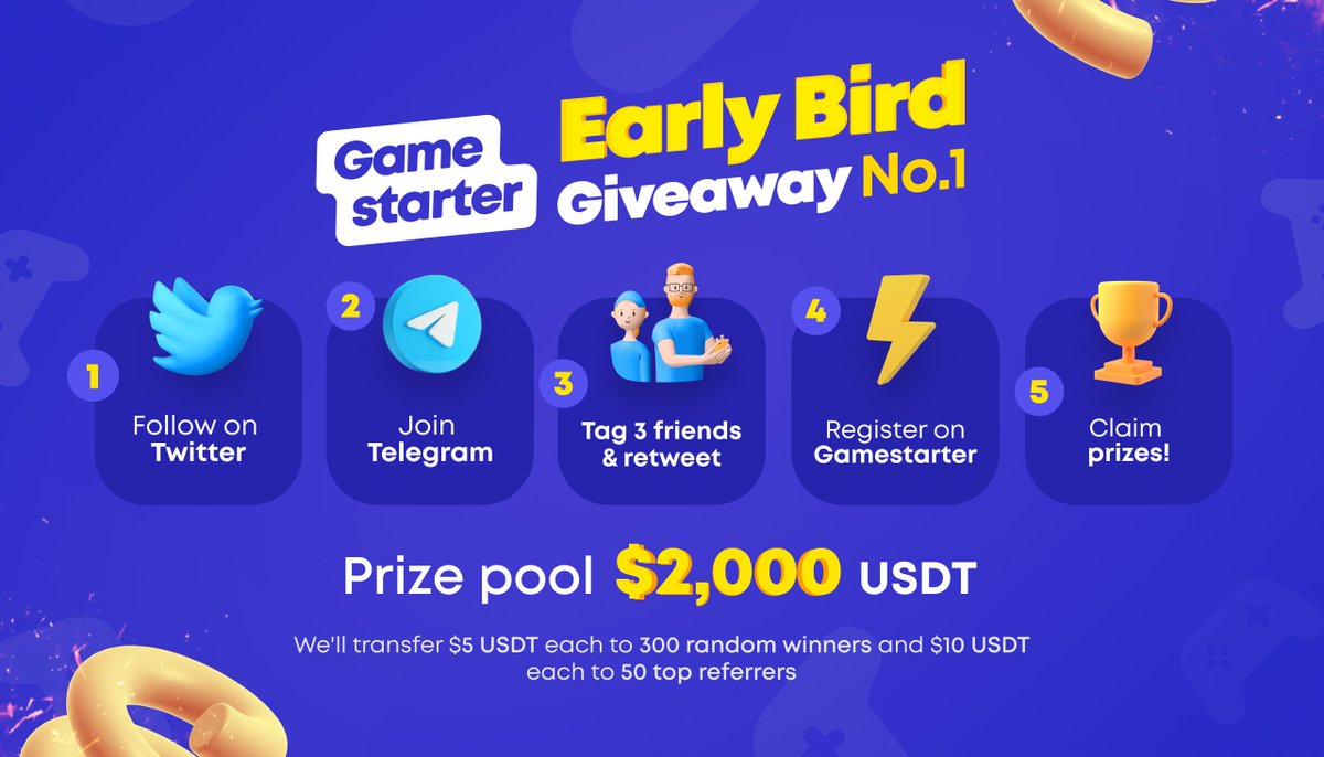 Gamestarter™ tweet media
