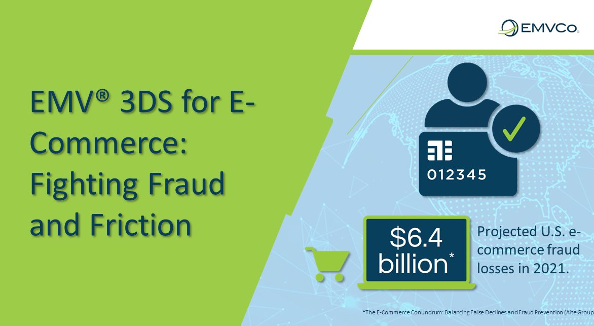 Download this quick resource for a high-level overview of how EMV® 3-D Secure (#EMV3DS) helps fight #ecommerce fraud and checkout friction to support safe and convenient online shopping. bit.ly/31zLOUs