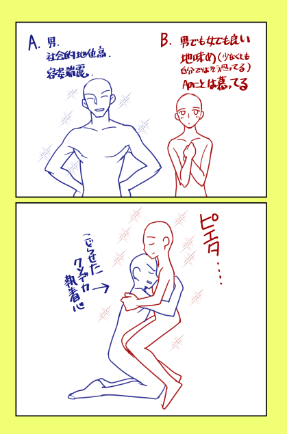 こういうのにハチャメチャに弱いんですよね、という図解 
