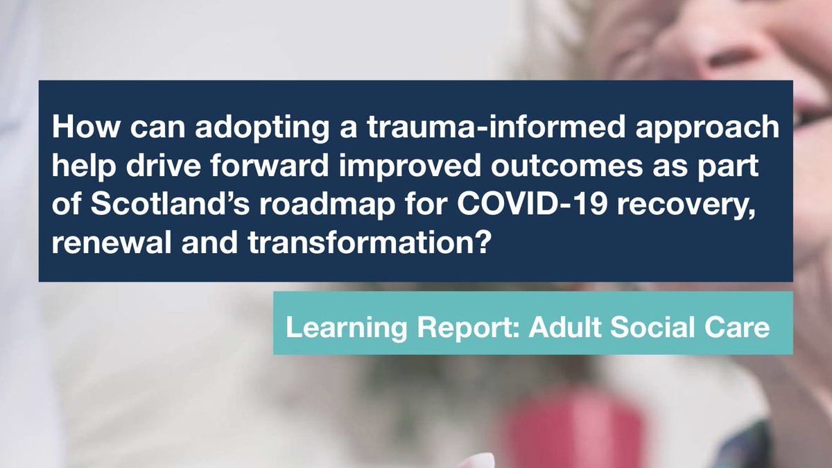 ISProtectPeople's tweet image. We have published the final report in our #traumadeepdive series! This event focused on adopting a trauma-informed approach to adult social care. You can read the full report and access speaker videos here: improvementservice.org.uk/__data/assets/…