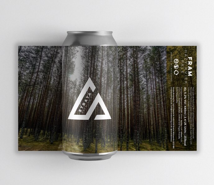 Sales emails are out! 

Fresh cans of Fram now available:

The ABV has been bumped up to 5.2% for this batch with Bru-1 and Azacca used for the dry hop to really compliment the pineapple notes from the ebbergarden kveik 🍍🇳🇴🍍