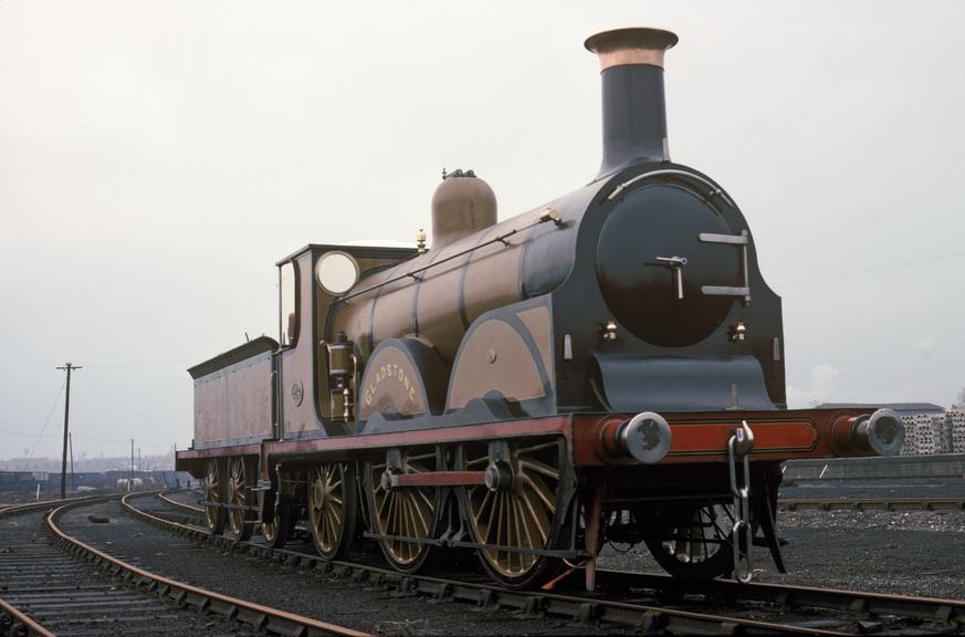 friends_railway's tweet photo. LBSCR 0-4-2 No 214 Gladstone built 1882
#ScienceMuseumGroup
This locomotive is the sole surviving example of an express engine with its driving wheels in the leading position. https://t.co/3yxuZZYP9Q