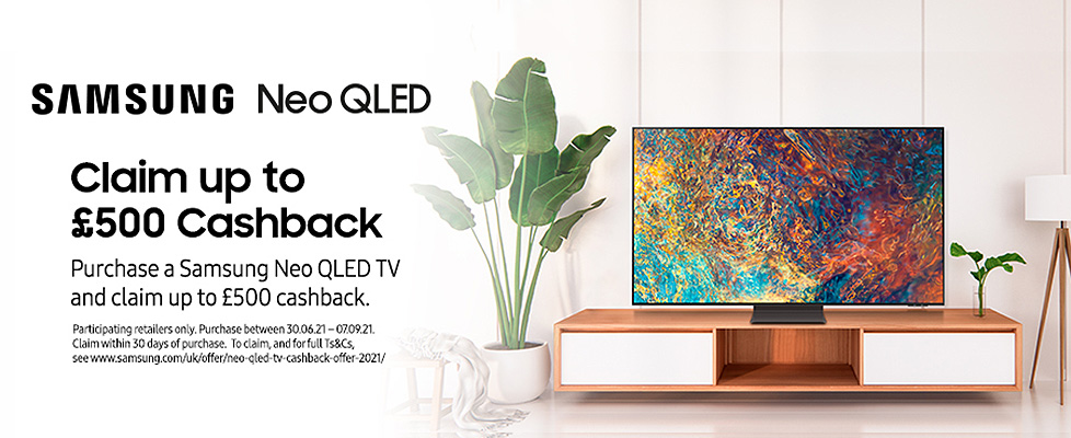 Musical_Images's tweet photo. Claim up to £500 Cashback from #Samsung! Purchase a new Samsung Neo #QLED TV to be eligible! Click here to find out more 👀 https://t.co/GOBmTdTYAn https://t.co/jQ2JNPchx5