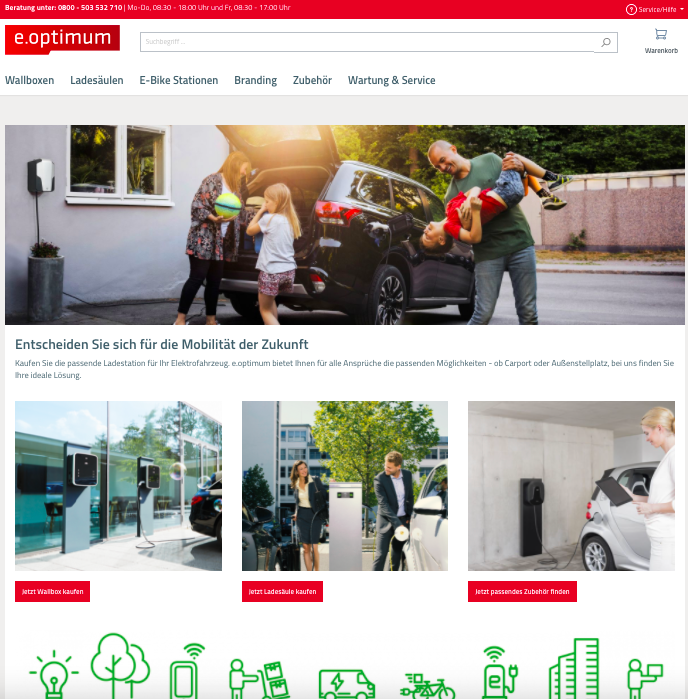 Kennst Du schon unseren e.optimum Shop? 🛍

Dort findest Du alles was das Herz in Sachen #EMobilität begehrt! ❤🚗 

Ladesäulen für Elektro-Autos, E-Bike Stationen, Zubehör und Erweiterungen.

Interesse geweckt? 

Dann klick rein  shop.eoptimum.de. 👈🏼

#emobility