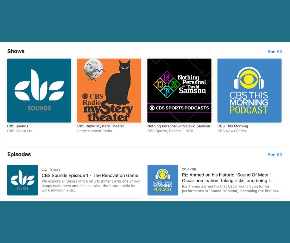 CBSGroup2's tweet image. To celebrate Freedom Day, we&apos;ve put our podcast on Spotify and Apple Podcasts.

Spotify: tinyurl.com/26hy6es2

Apple Podcasts: tinyurl.com/2h8z5eha

And you can tune in on Podbean: tinyurl.com/wfzeuvb4

#cbsgroup #podcast #podcasting #newpodcastalert