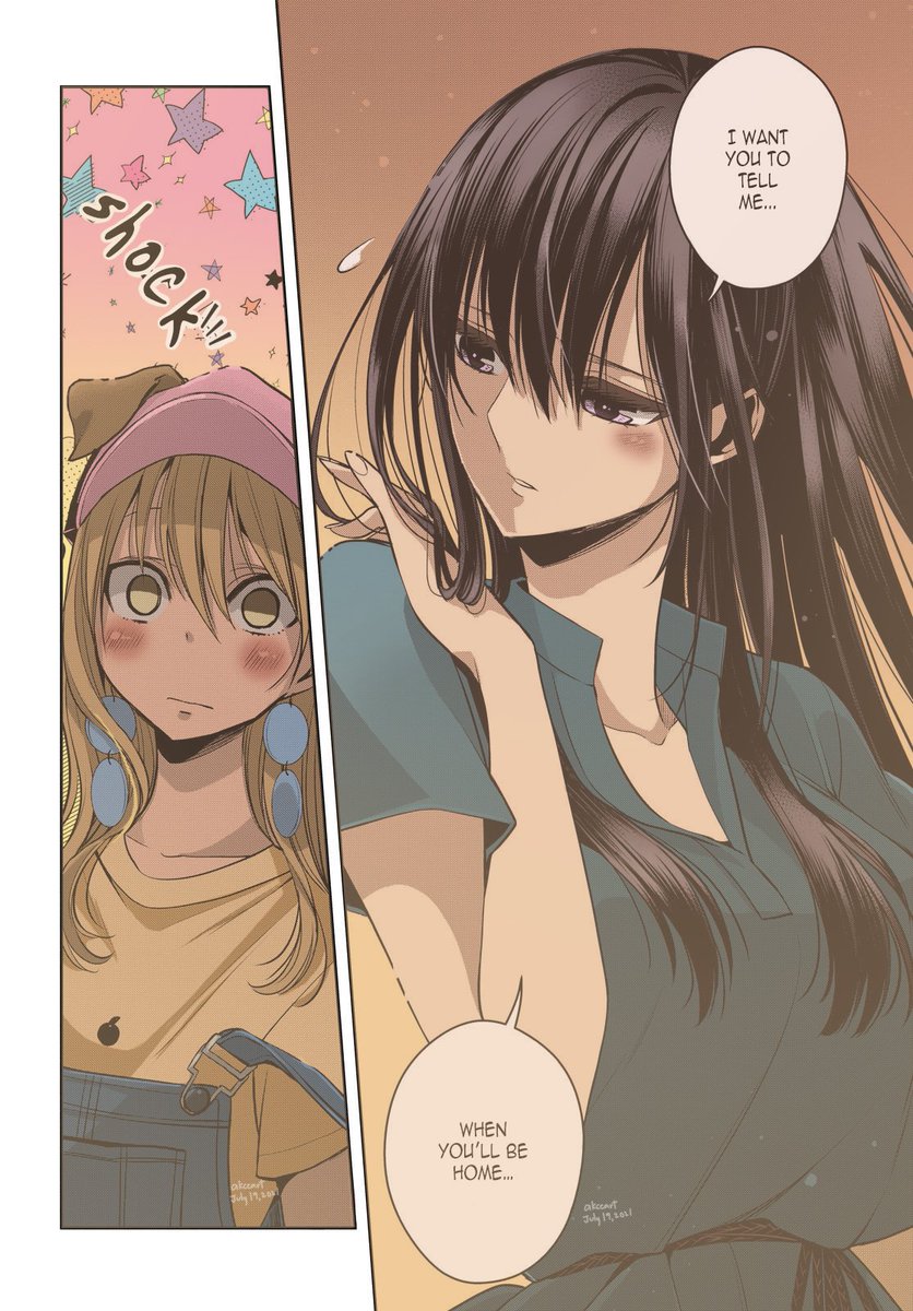 The panel we all gay for. Even Yuzu is gay in this scene