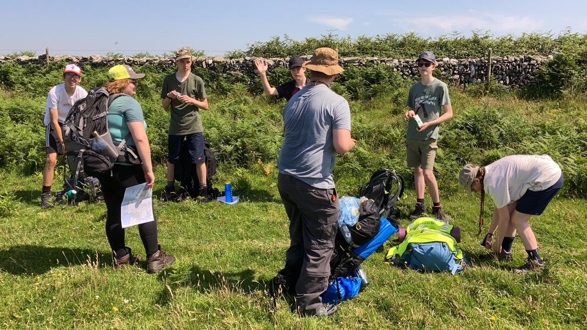 MrRiceCCC's tweet photo. What a scorcher! Year 9 @CullomptonCC students are off on their @DofE bronze expedition today. Lots of suncream and water refills but no ice cream allowed until they finish tomorrow! Credit to @alexsorlie for the drone footage 

@DofESouthWest https://t.co/noDFdEAkvB