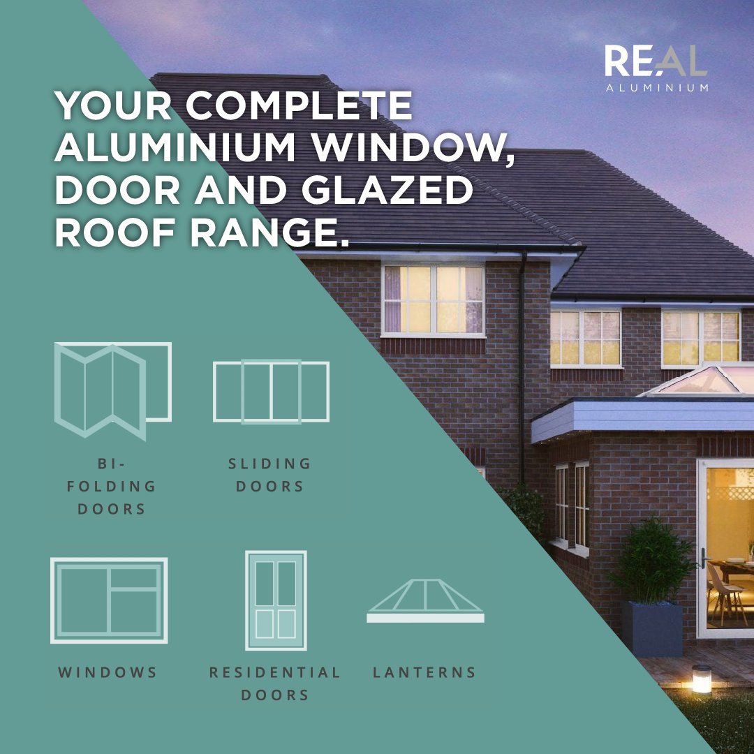 Your choice of windows and doors will transform your home; if you are looking for longevity, performance, good looks and superb lifetime value for money, REAL Aluminium is the choice for you! Head to our website to request a brochure &amp; contact us to learn more.