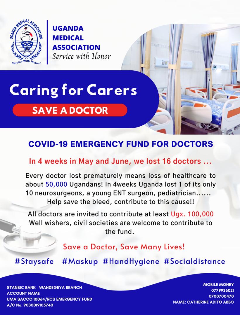DrOtileUg's tweet photo. #SaveADoctor #SaveManyLives 🙏 https://t.co/K8esrYa91c