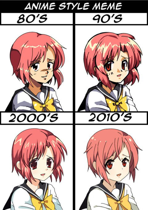 絵柄年代記みたいな事になってますな('ω`) 