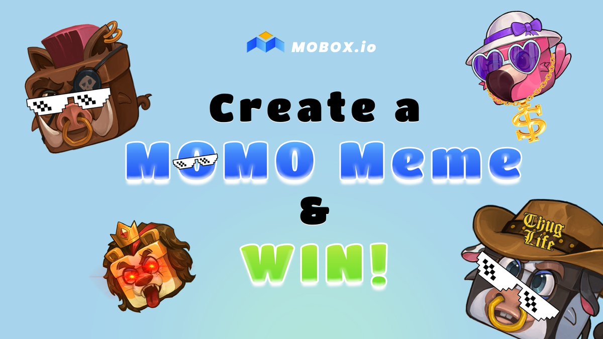 MOBOX_Official's tweet photo. @MOBOX_Official to the Rescue!🦸💥💪
Let us save you from those😭#Mondays

With⤵️

A chance to #WIN NFT #MOMOs🙌

Rules:
✅Create a Fun #Meme with MOMOs comment👇
✅Fllw RT Tag 3 Friends
✅Each Creation &amp; RT counts as an entry🤯
✅3x Winners= 2x #NFT MOMO Keys Each!

🗓25th July https://t.co/whnGPNTNRs