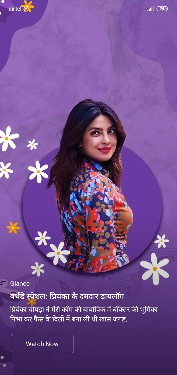 Happy birthday chopra and you very beautiful girl 