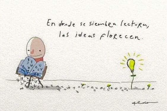 Buenos días! que tal si empezamos la semana sembrando ideas a través de la lectura de un libro⁉️😉📖
#LaBibliotecaConElLector