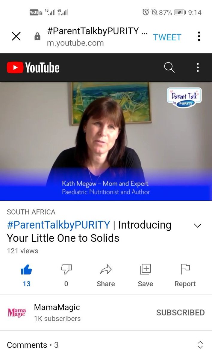 pam_makhubele's tweet image. Kath Megaw #ParentTalkbyPURITY  #puritypromise