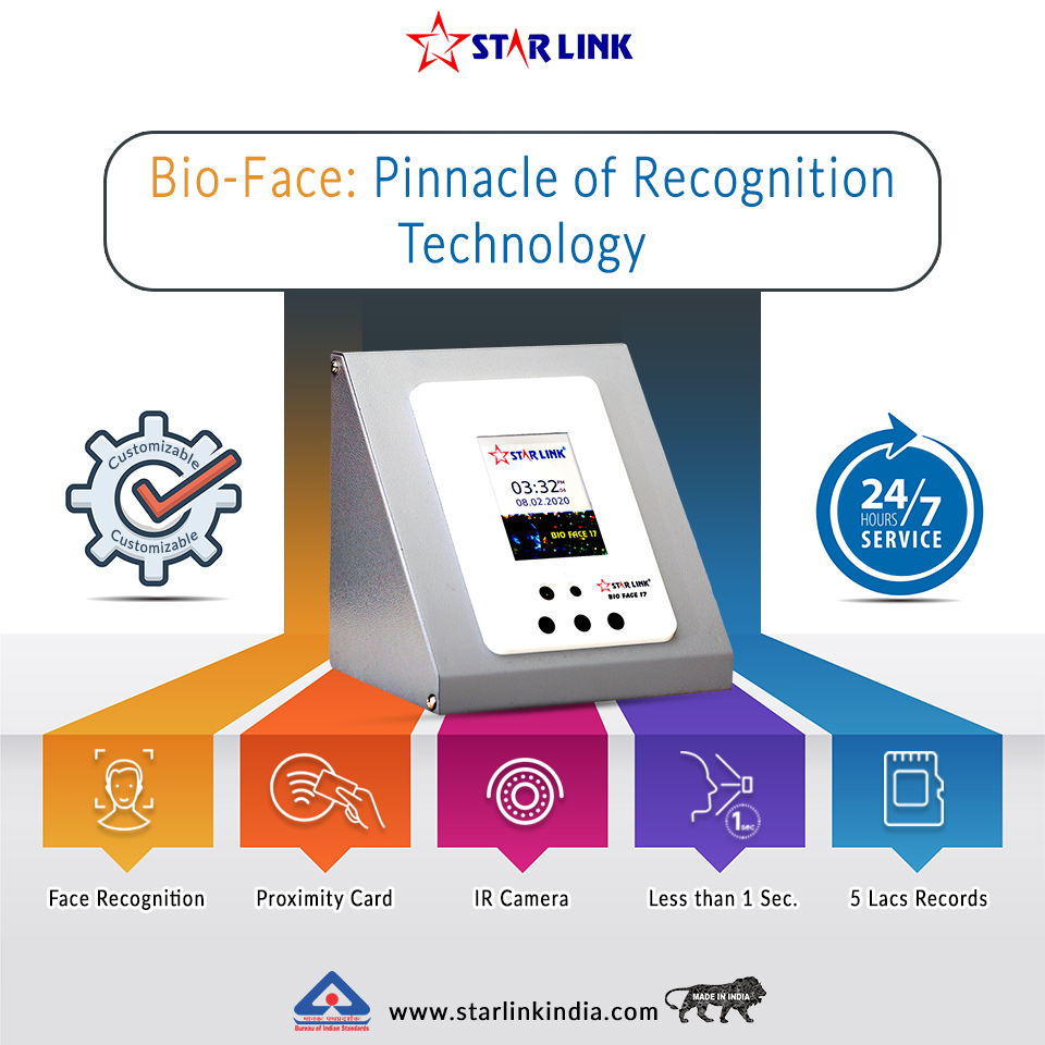 starlinkindia's tweet image. Bio-Face: Pinnacle of Recognition Technology

Learn more about us:
🌎 starlinkindia.com
✉ sales@starlinkindia.com
☎: 011 4059 8888

#biofacereader #pinnacle #facerecognition #bimetricmachine #starlinkindia #attendance #accesscontrol #technology #hr