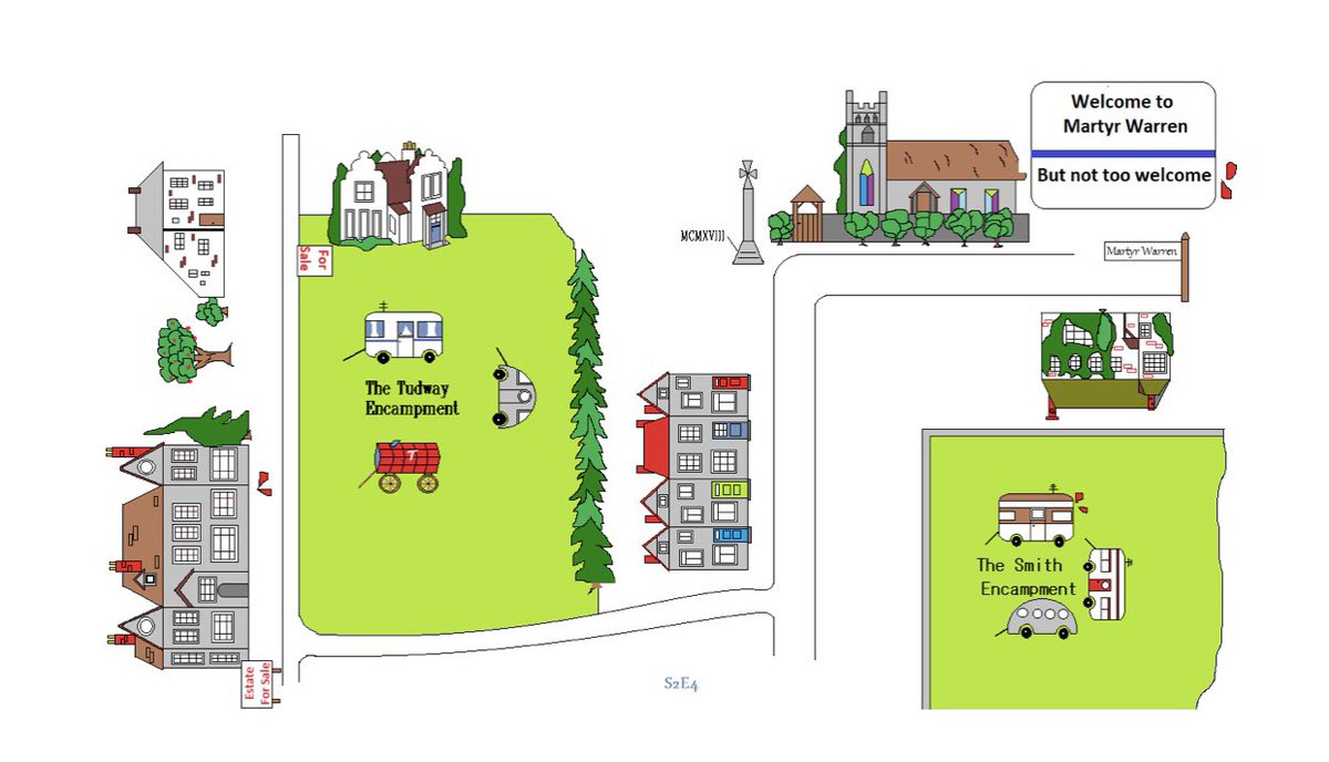 As much as we might want to take a circuitous route to one of our least favourite Midsomer Villages, we want you to find it. And buy houses. From us. So, @midsomer_mapping has been busy making sure you don’t get lost. #midsomer #midsomermurderspodcast