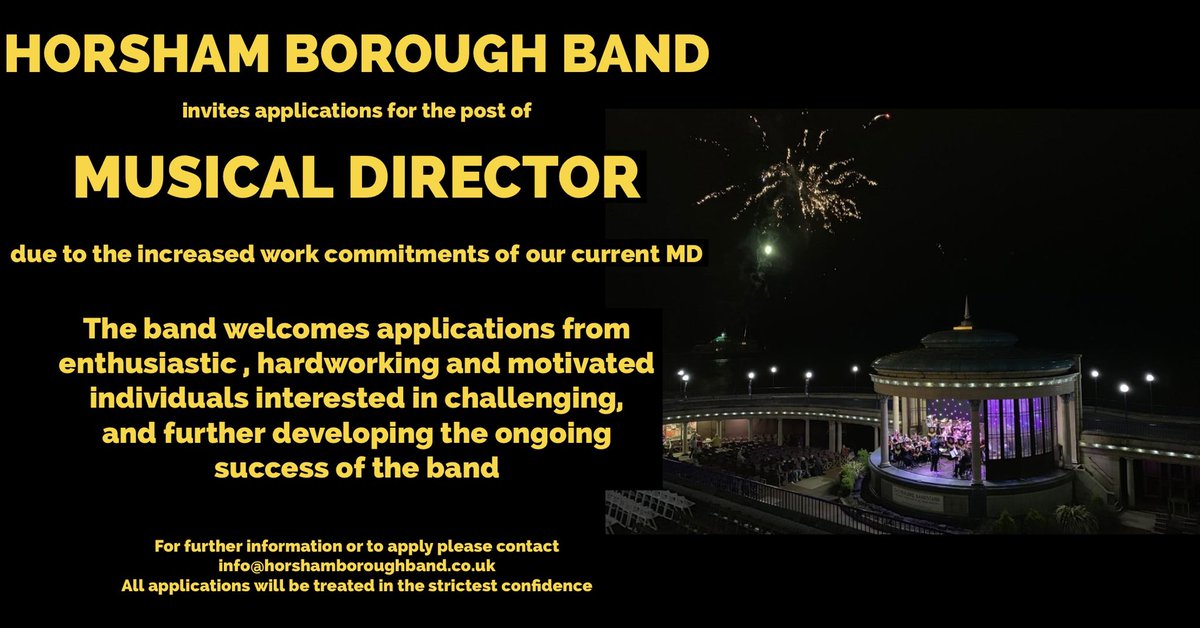Horsham Borough Band (@horshamboroband) on Twitter photo 