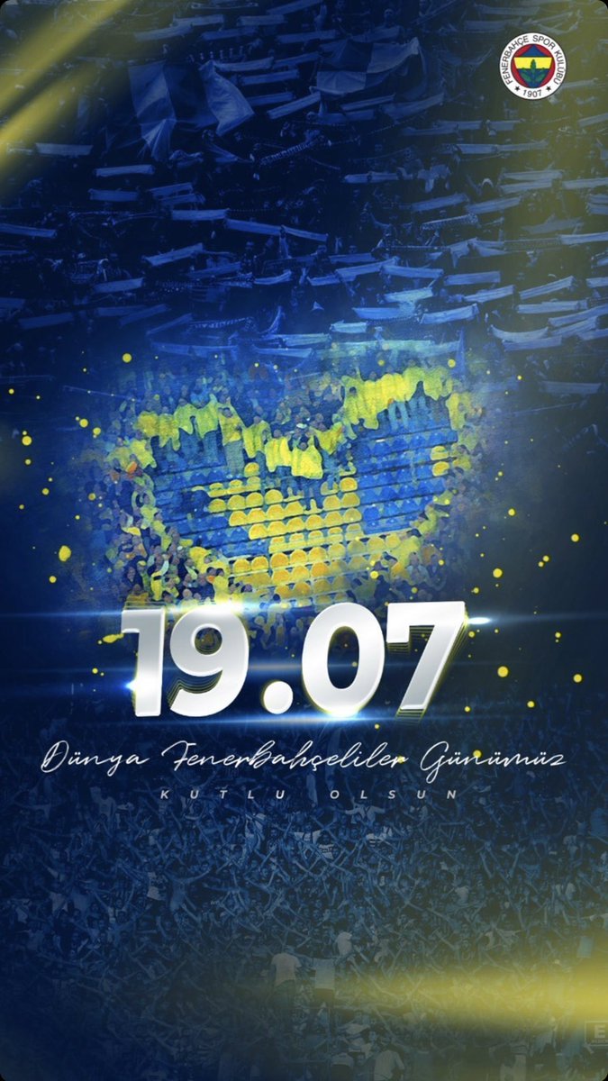 19.07 #DünyaFenerbahçelilerGünü kutlu olsun