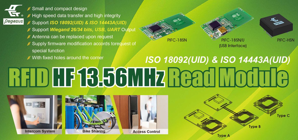 PegasusPongee's tweet photo. RFID HF 13.56MHz Read Module
Learn more: https://t.co/NBzvegKiIr
Contact us:
https://t.co/PLfpYIWofF
#Pongee #Pegasus #ISO18092 #ISO14443A
#RFIDMODULE #Wiegand #USB #UART #NFC https://t.co/IhMS6TSz8r