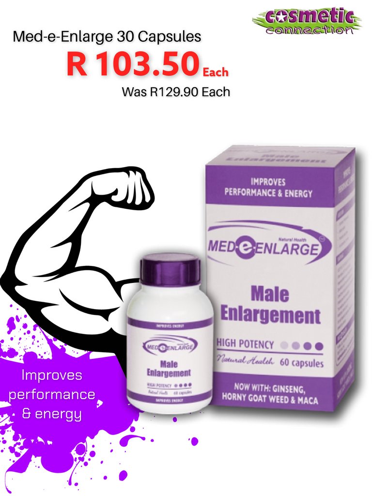 CosmeticConnec3's tweet photo. Med-e-Enlarge 30 Capsules Now On Promotion Online!
Valid 19 -22 July 2021!
#shopoinline #savebig #cosmeticconnection https://t.co/zC2GrBqj00