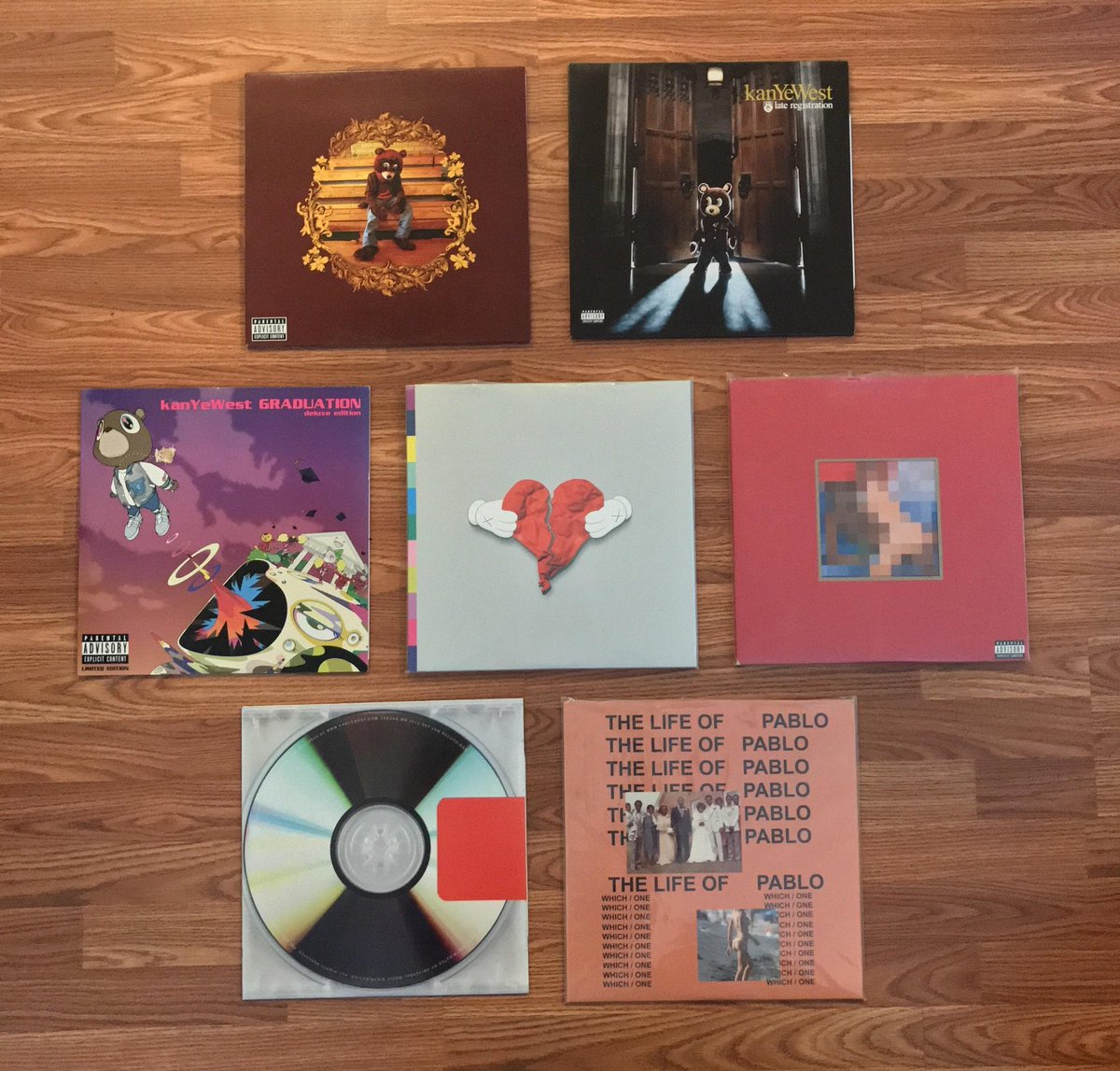 If Kanye West drops his album by the end of the week I will be picking one random account who retweets and likes this post for a chance to win a FREE KANYE WEST VINYL OF THEIR CHOICE ‼️‼️‼️‼️‼️‼️ 

Winner will be picked on Sunday, IF Kanye drops his new album anytime this week 🤝