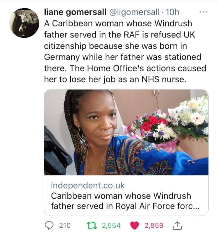 BrianNights01's tweet image. Conservatives are disgusting and a disgrace. 
 
What's the difference between this young lady and Patel? #PatelMustGo 
Whats the difference between this young lady and Johnson, who was born in USA? #JohnsonMustGo