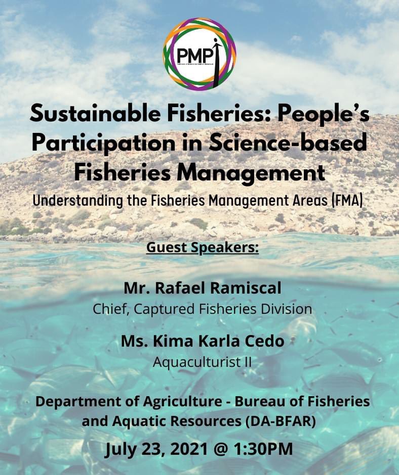 philmisereor's tweet photo. CHANGE OF DATE: 📆🕜 July 23, 2021 | 1:30PM

The date of our Learning Session on the Fisheries Management Areas (FMA) has been changed from July 22, 2021 to July 23, 2021.  

REGISTER HERE: https://t.co/Z4K5OpxXc4

#Fisheries #PeoplesParticipation #Sustainability https://t.co/7x0J8K36mX
