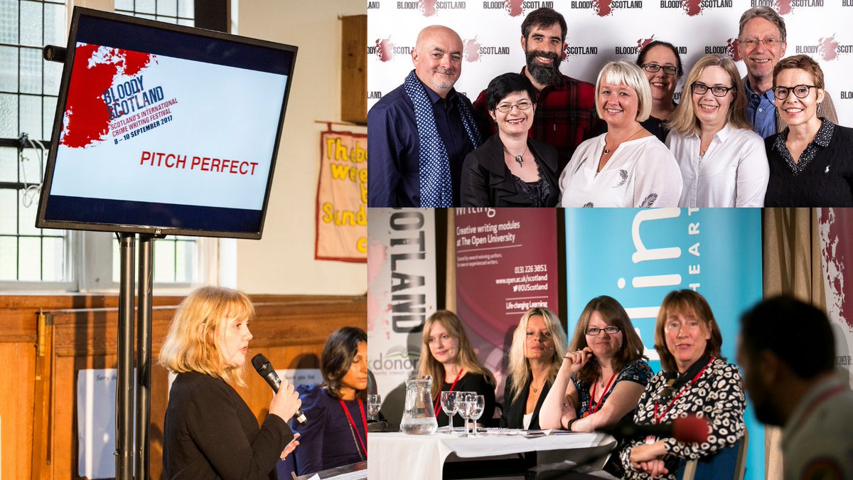 Are you an unpublished crime writer in the UK? Do you have an incredible novel to share? 

Here's your chance to pitch your novel to a panel of top publishing executives! 

🚨 We've opened our Pitch Perfect submissions for 2021. 

Entry here: bloodyscotland.com/take-part/pitc…