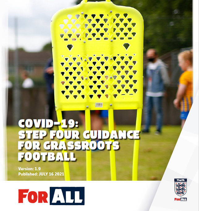 We have reached step 4 of the Government's roadmap out of national lockdown. The updated <a href="/FA/">The FA</a> guidance for #grassrootsfootball comes into effect from today.

Please take the time to read the guidance and get in touch if you have further questions

gloucestershirefa.com/news/2021/jul/…