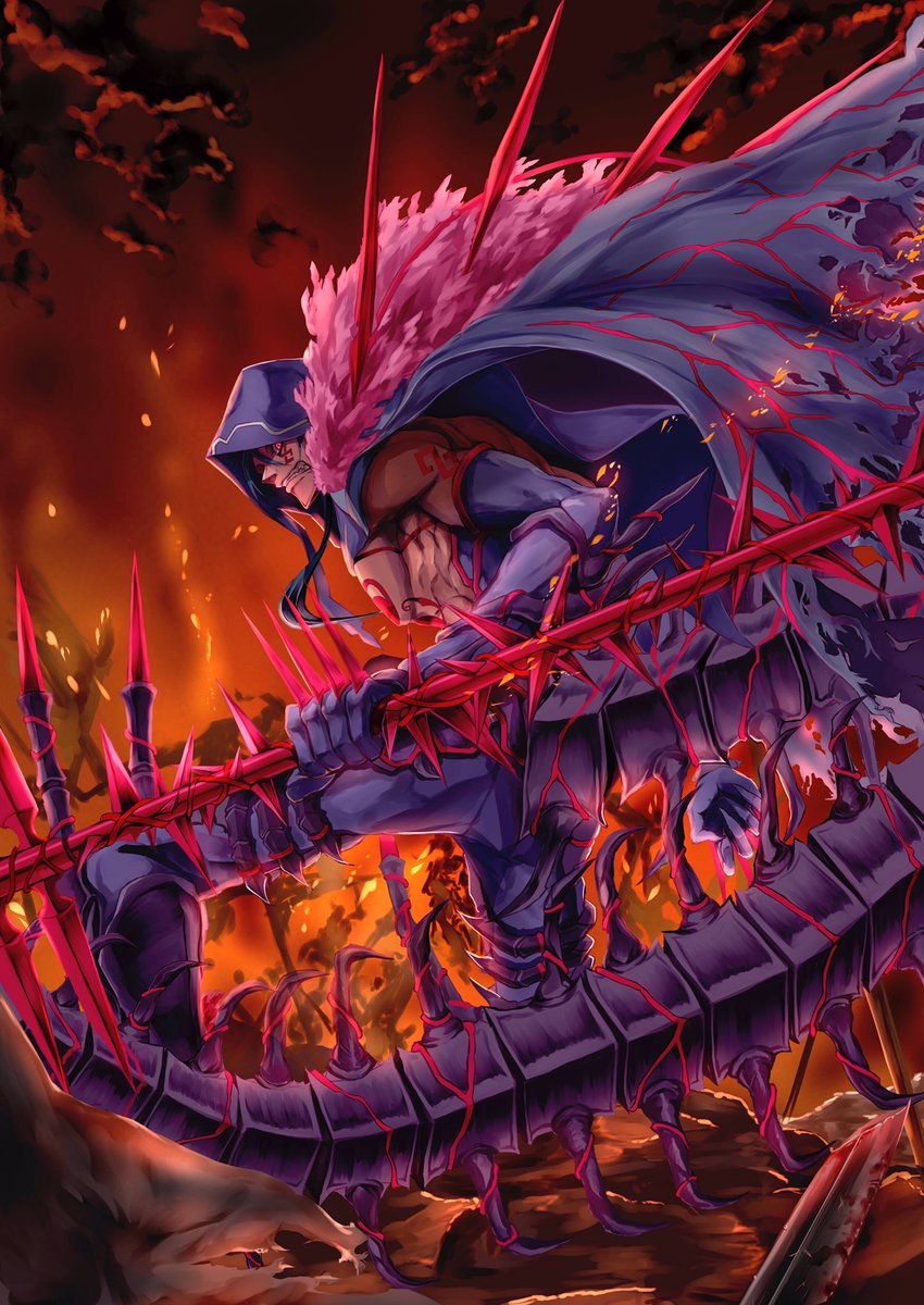 He who conquers and tramples the corpses of those of he fell.