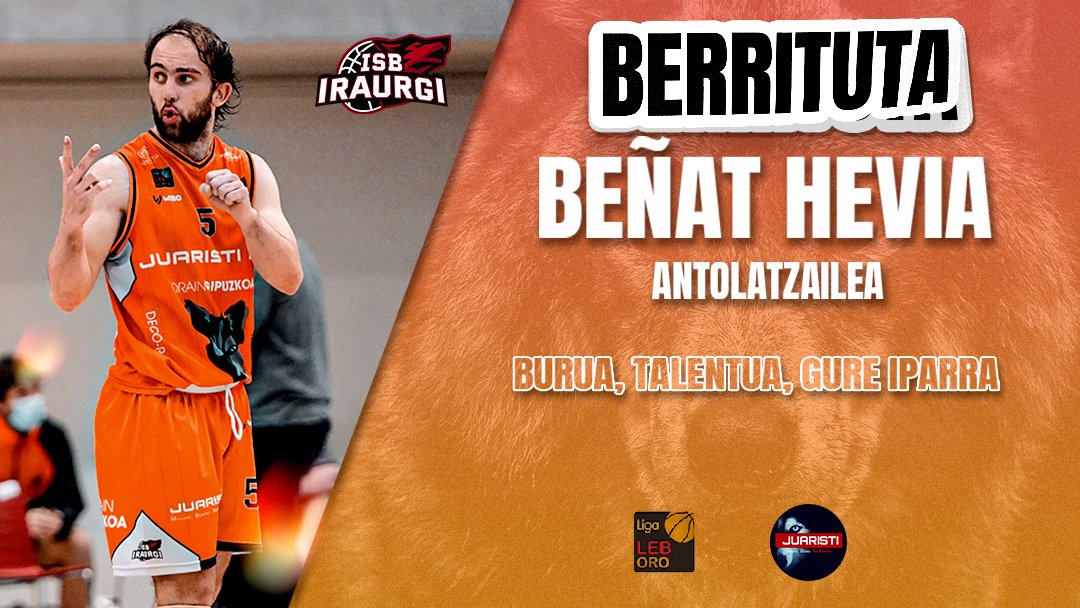 iraurgisb's tweet photo. Gure urrezko antolatzailea @benathevia berrituta. Denboraldi bikaina burutu ondoren, hirugarren urtez jarraian gurekin dugu antolatzaile donostiarra.
#zuekinetazuentzat BEÑAT HEVIA. https://t.co/QE1l6OPlkh