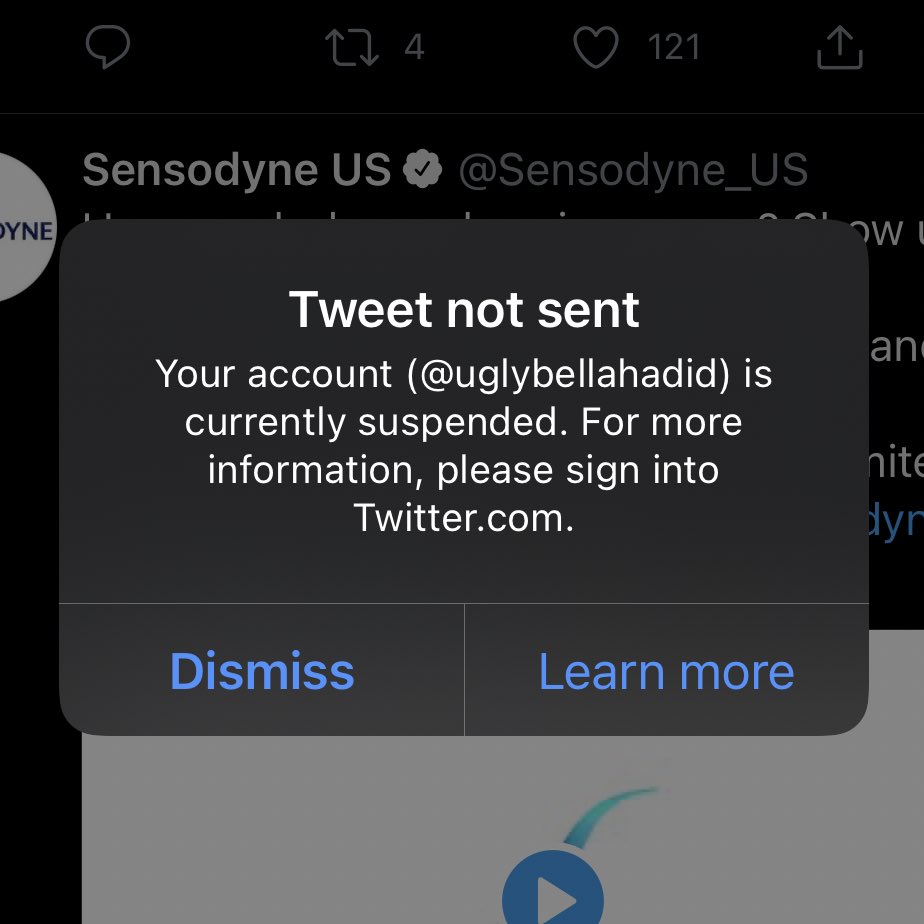 biblicallybunny's tweet photo. i got s-worded RT to help me find my mutuals 😞 rip @uglybellahadid https://t.co/wLEI8UhugR