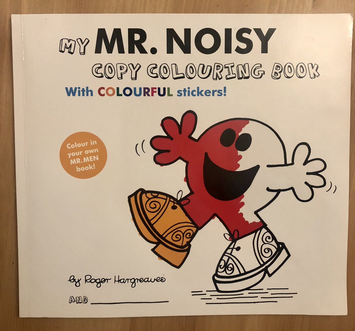 kidszoneUK's tweet photo. Bedtime reading: โMy Mr.Noisy copy colouring bookโ. A lovely story with lots of nice stickers! ๐งธ๐งธ๐งธ๐งธAvailable here -@amazon By Roger Hargreaves (Set also includes #MrGreedy, #MrMessy, #MrStrong & much more!) https://t.co/ehnSBhgdL5
#amazonbooks #parents #MrMen #AlexandGaga https://t.co/QL9FcZFmEg