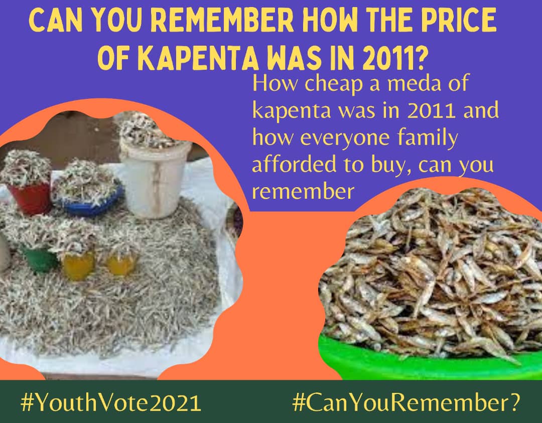 KhozhiJ's tweet photo. INCASE YOU'VE FORGOTTEN. THE COST OF LIVING NOW NIYOKABA.. TOO MUCH EXPENSIVE ONLY A FEW CAN AFFORD 3 MEALS A DAY. #YOUTHVOTE2021 #ICANTWAITTOVOTE #CANYOUREMEMBER https://t.co/oKGecE42US