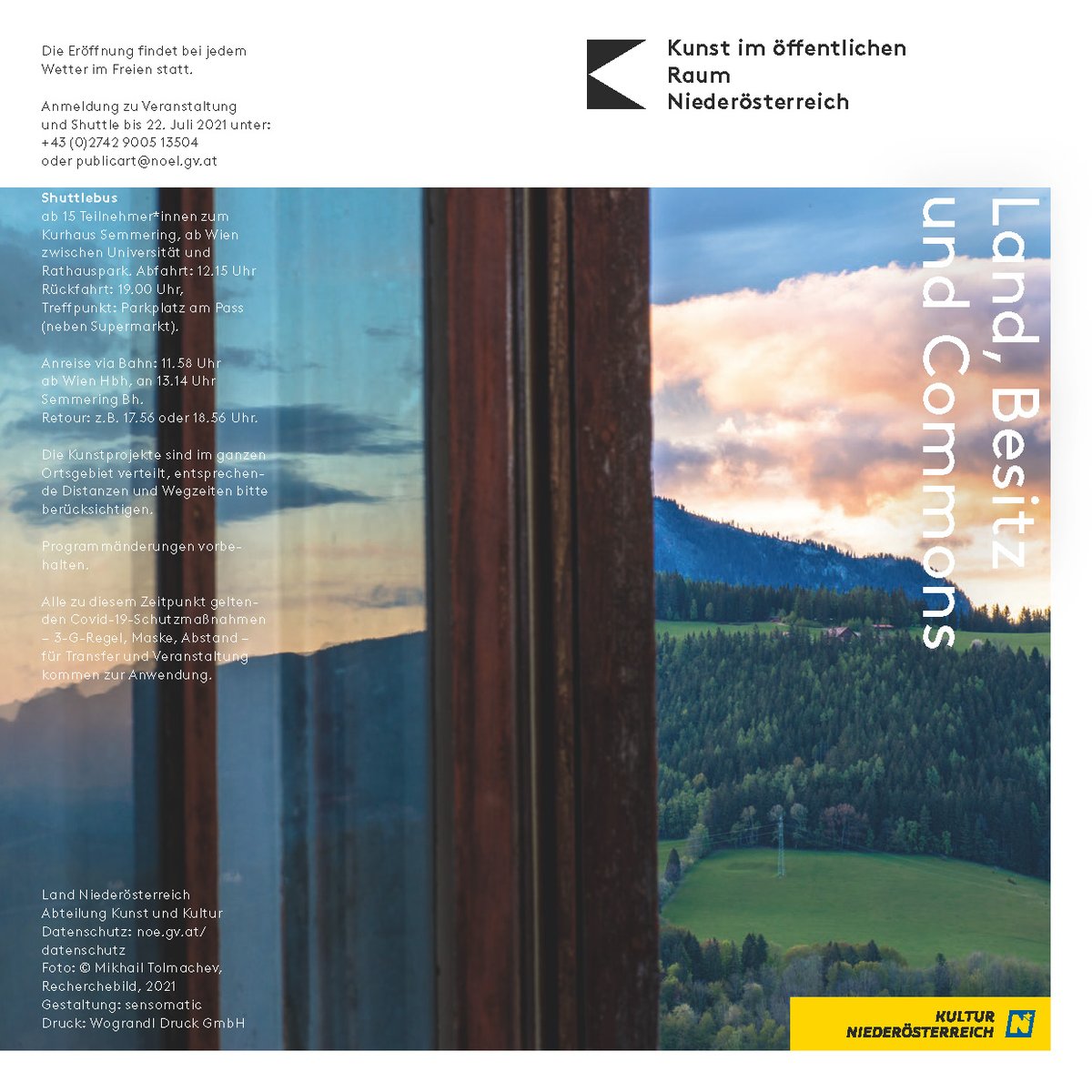 LAND, PROPERTY, AND COMMONS

Exhibition opening this Saturday! 

Find more information here: publicart.at/de/kalender/?p…