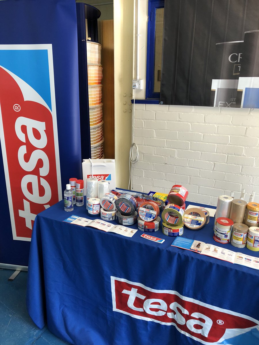 tesaJonSnow's tweet photo. My 2nd trade Morning since lockdown. If you want to talk tape and score some free samples. Get down to Bromborough Paints Preston @brompaints for a bacon sandwich and a chat. #tesatape #paintinganddecorating #precisionmask #spraywithtesa https://t.co/eOkSs3wO6o