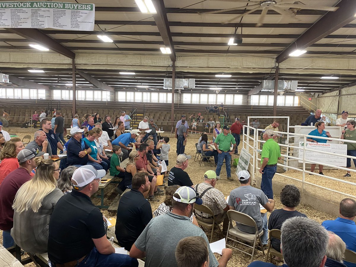 gartenforsenate's tweet image. Awesome night at the Clark Co 4H Auction!  

Congrats to Christian Grayson with his Grand Champion Dairy Wether! 

And congrats to Landry Mullins on his swine! 

 Congrats to all!!

#ClarkCo4HAuction
#tomorrowsleaders
#insenate45