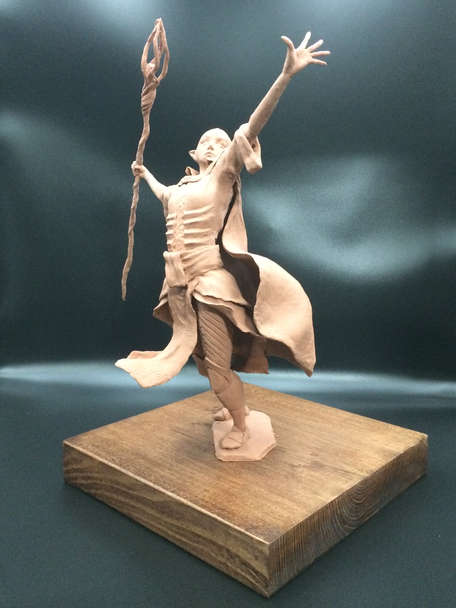 view_slow's tweet photo. 最近の作品です。
ニッサとチャンドラを造形しました。
These are recently made artworks!.
#magic the gathering
#マジック：ザ・ギャザリング
#MTG 
＃figure
#sculpture https://t.co/4lYHFXNyY5