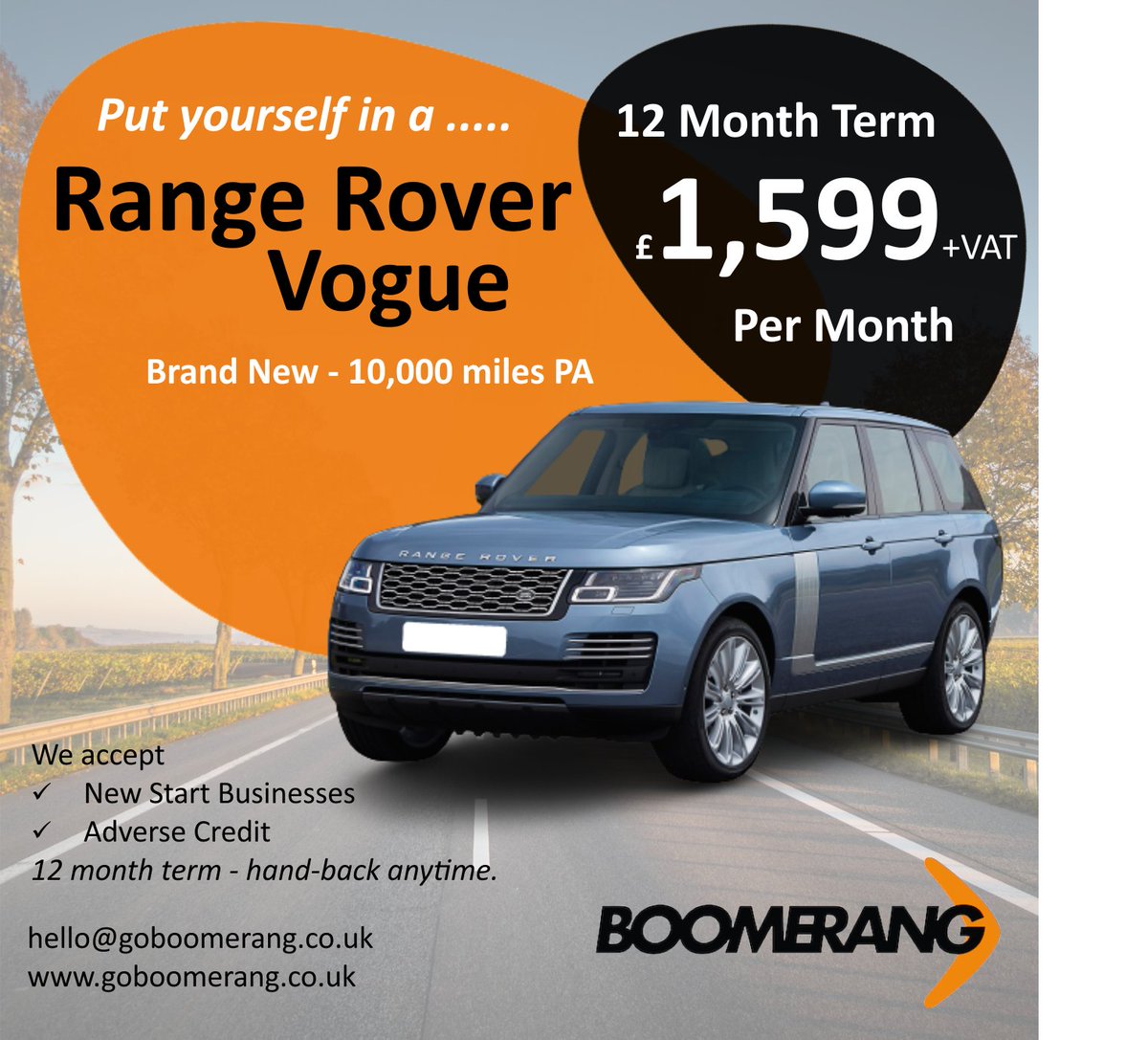 BoomerangShrews's tweet photo. Want a new car but can't afford to buy one? Check out our latest brand new cars available now!

Interested? Call to discuss your options on 01743 649888 or email sales@goboomerang.co.uk

#rangerover #kia #Toyota #shrewsbury #shropshire #supportlocalbusinesses  #newcars https://t.co/Ge2QobPn7x