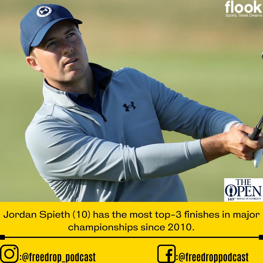 flookinggood's tweet photo. Spieth has been a force at major championships throughout his career! 

Get kitted out like the three-time major winner with great deals on Under Armour. Link in bio

#flookinggood #golfdeals #underamour #theopen #golf #funfact https://t.co/GPuKwM1v56