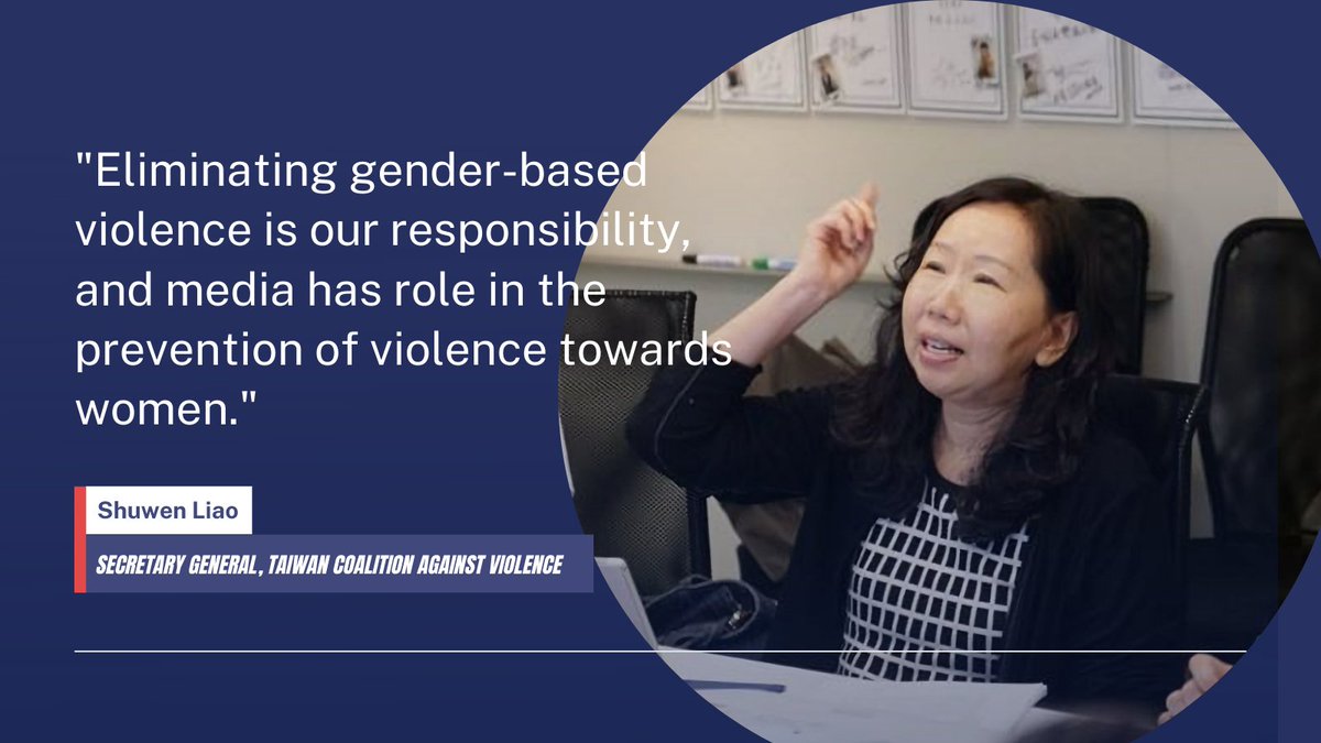 TCAVTW's tweet photo. Media has role in improving #genderequality and protecting the privacy of victims. 

Through conversation with journalists, we try to raise the #gendersensitivity of media workers and shape correct reporting methods of gender-based violence.

#ActForEqual #MediaMakingChange https://t.co/tYc2KSSSg6