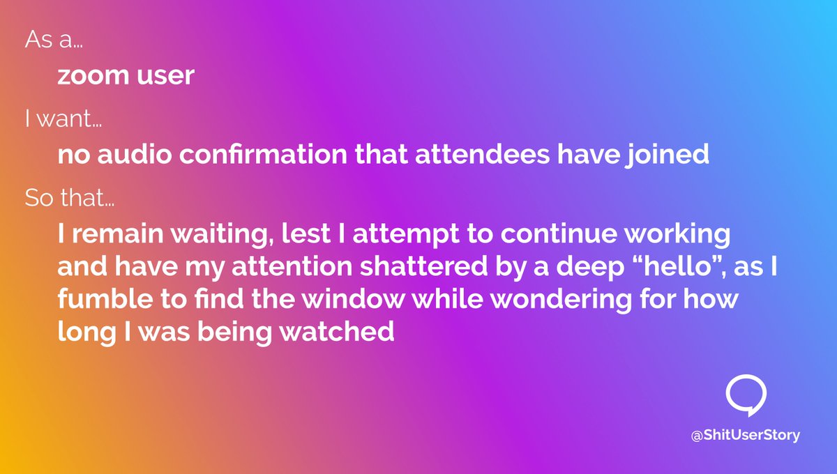 Shit User Story tweet media