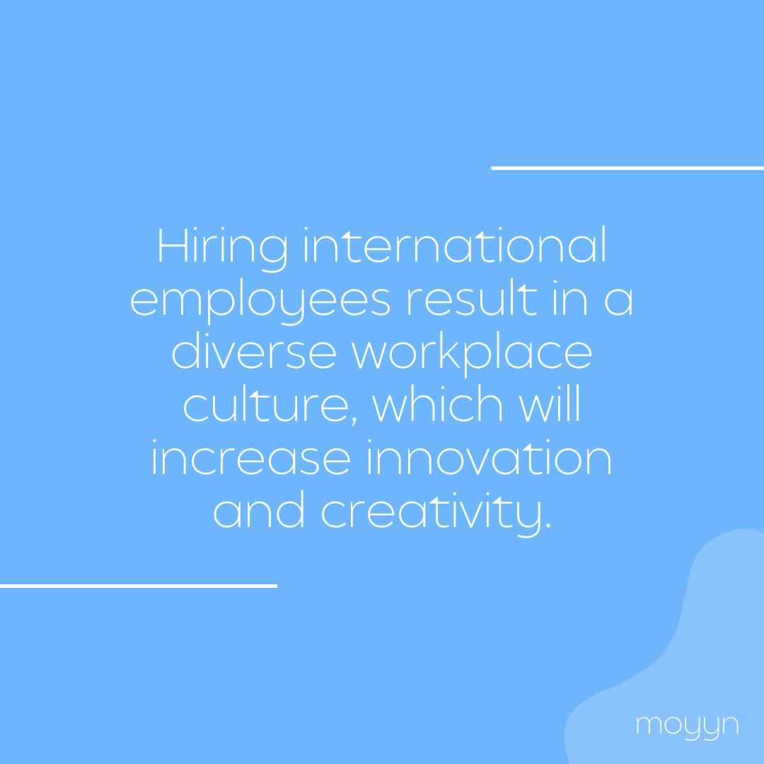 moyyn_eu's tweet photo. Moyyn also specializes in international recruitment, thus providing the companies with right talent from around the world!🤝

https://t.co/XU9z36P2sO 👈

#moyyn #ai #artificialintelligence #homeoffice #remotework #remote #workfromhome #blog #blogpost #employerbranding #employer https://t.co/jekahvnuR9